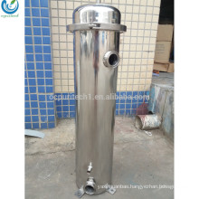 SS cartridge filter housing and bag filter vessel